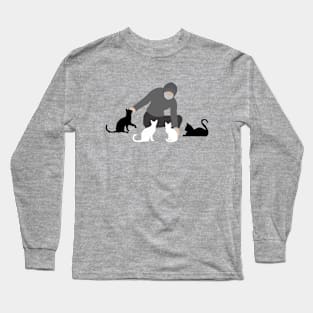 Hannah the Cat Lady Long Sleeve T-Shirt